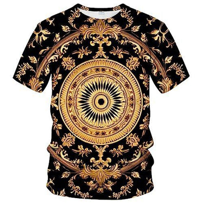 Mens Divine Wings Print T-Shirt