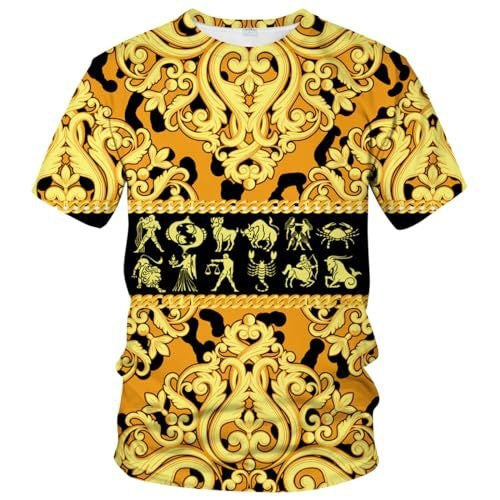 Mens Divine Wings Print T-Shirt