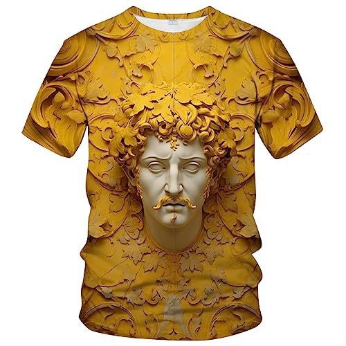 Mens Divine Wings Print T-Shirt