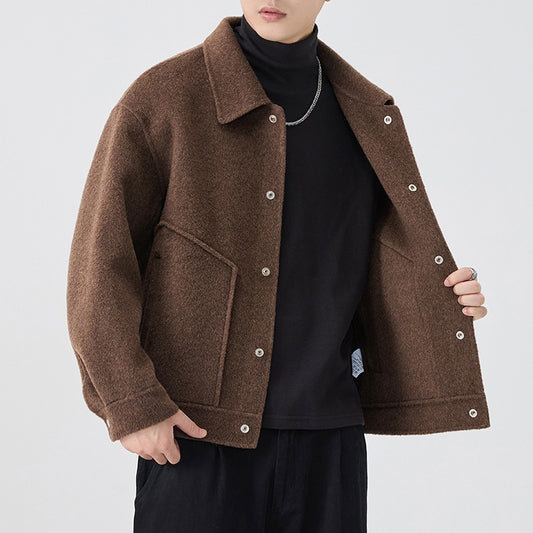 Mens Double-Sided Cashmere Work Jacket