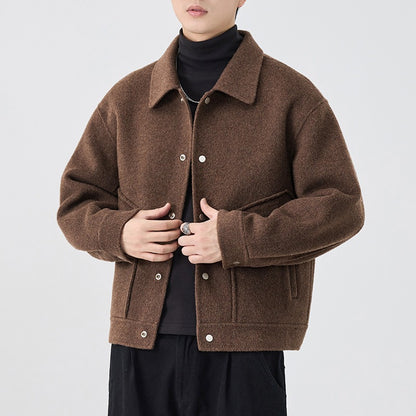 Mens Double-Sided Cashmere Work Jacket