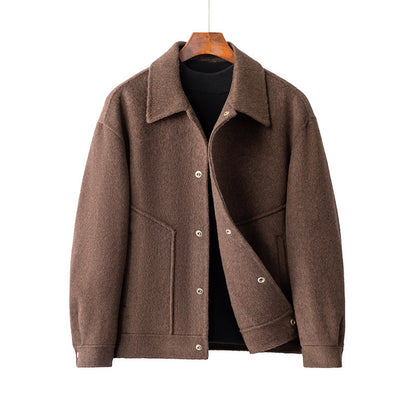 Mens Double-Sided Cashmere Work Jacket