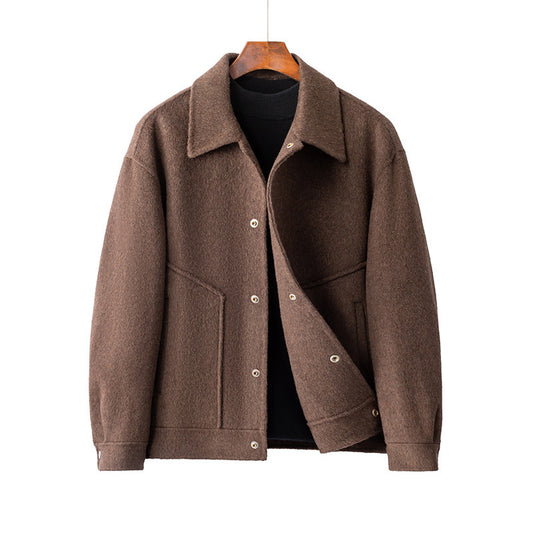 Mens Double-Sided Cashmere Work Jacket