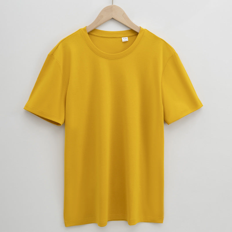 Mens Double-Sided Mercerized Cotton T-Shirt