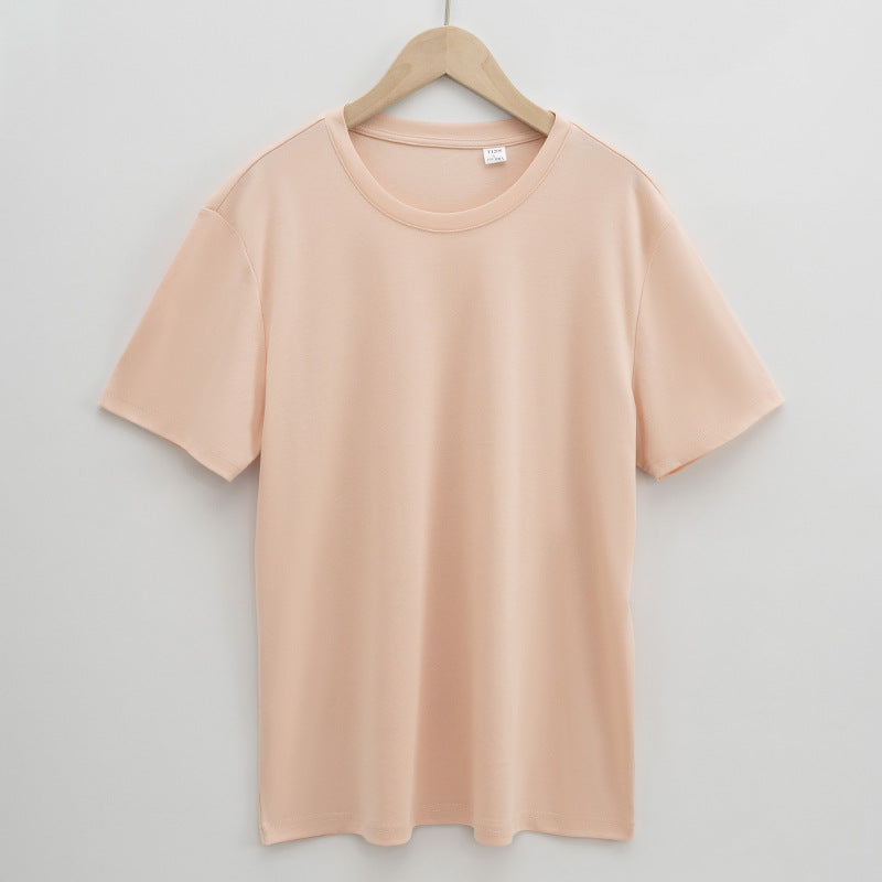 Mens Double-Sided Mercerized Cotton T-Shirt