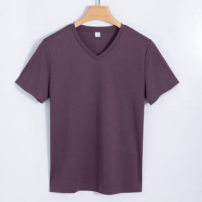 Mens Double-Sided Mercerized Cotton T-Shirt