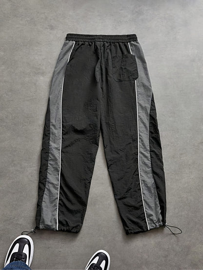Mens Drawstring Cuff Casual Pants