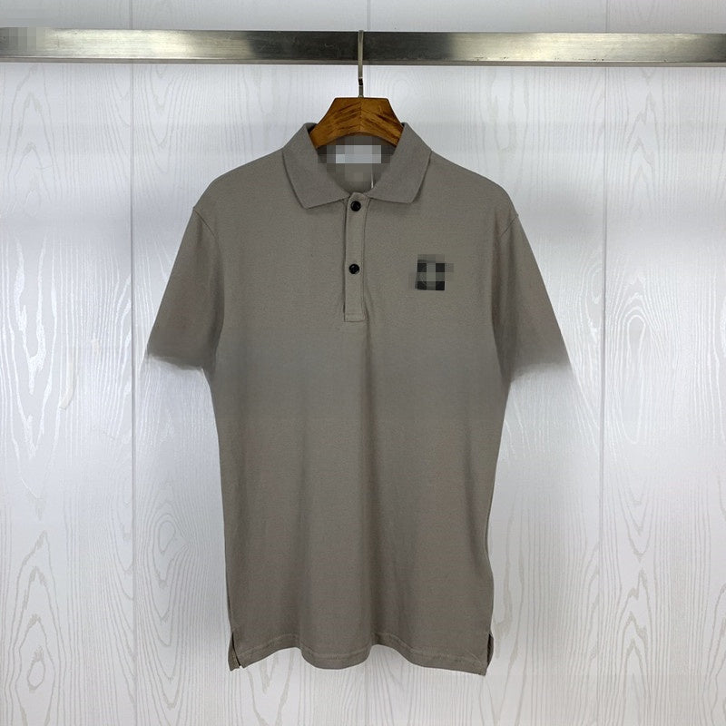 Mens Embroidered Cotton Polo Shirt