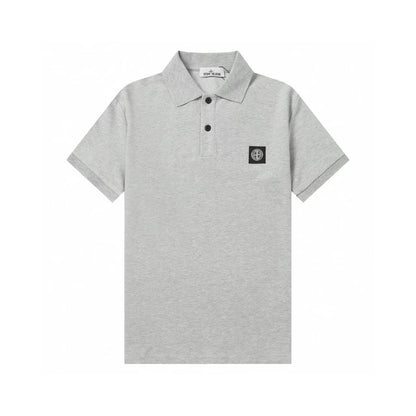 Mens Embroidered Cotton Polo Shirt