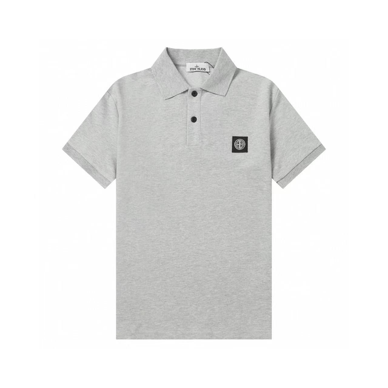 Mens Embroidered Cotton Polo Shirt