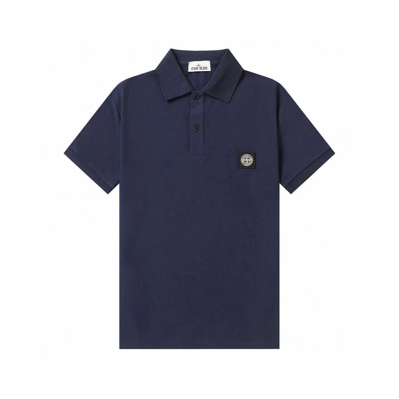 Mens Embroidered Cotton Polo Shirt