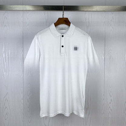 Mens Embroidered Cotton Polo Shirt