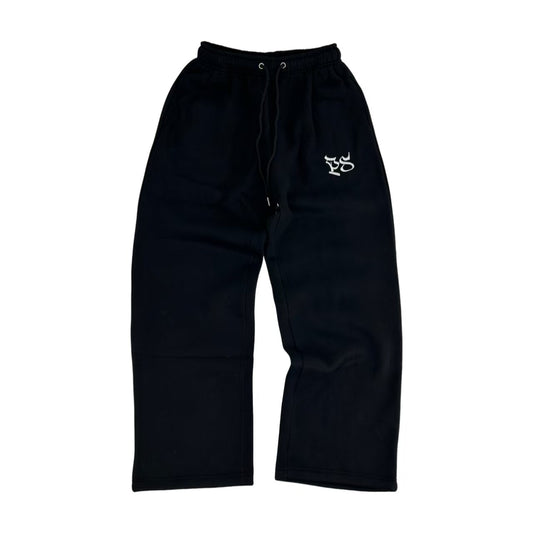 Mens Embroidered Cotton Sweatpants