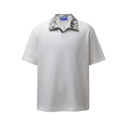 Mens Embroidered Short Sleeve Polo Shirt