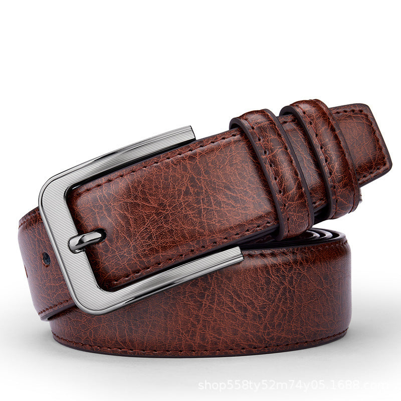 Mens Fashion Pin Buckle Belt