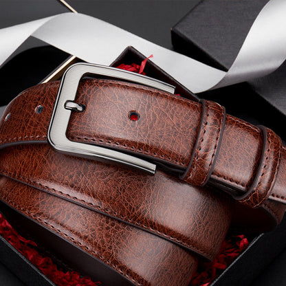 Mens Fashion Pin Buckle Belt