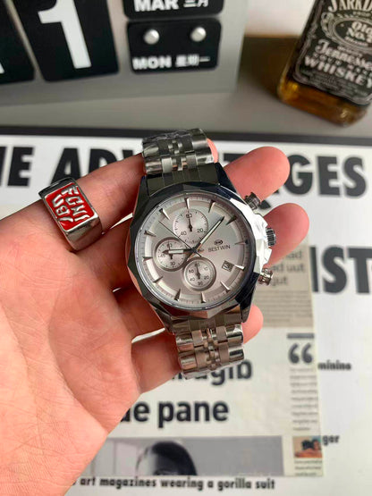 Mens Fashion Quartz Watch with Calendar