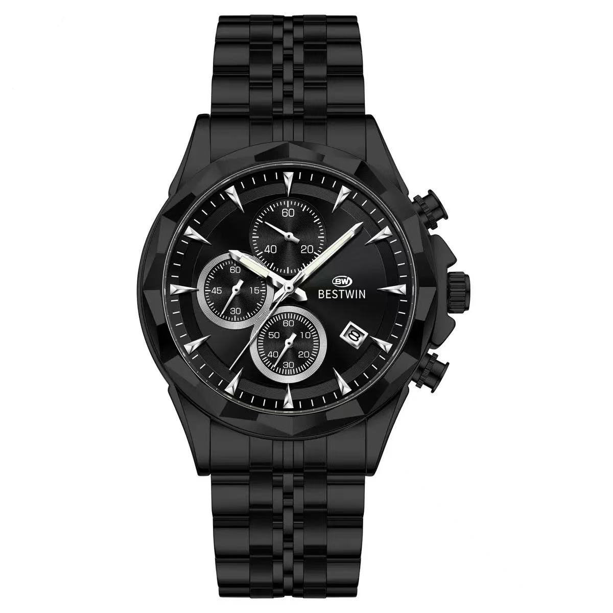 Mens Fashion Quartz Watch with Calendar