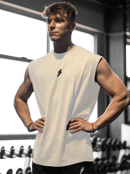 Mens Fitness Quick-Dry Sleeveless Vest