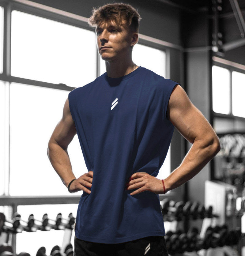 Mens Fitness Quick-Dry Sleeveless Vest