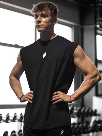 Mens Fitness Quick-Dry Sleeveless Vest