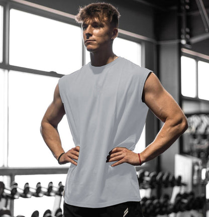 Mens Fitness Quick-Dry Sleeveless Vest