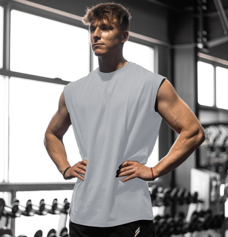 Mens Fitness Quick-Dry Sleeveless Vest