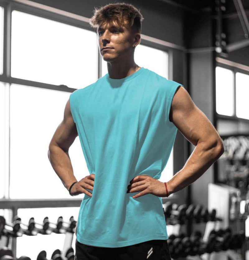 Mens Fitness Quick-Dry Sleeveless Vest
