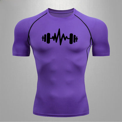 Mens Fitness Quick-Dry T-Shirt