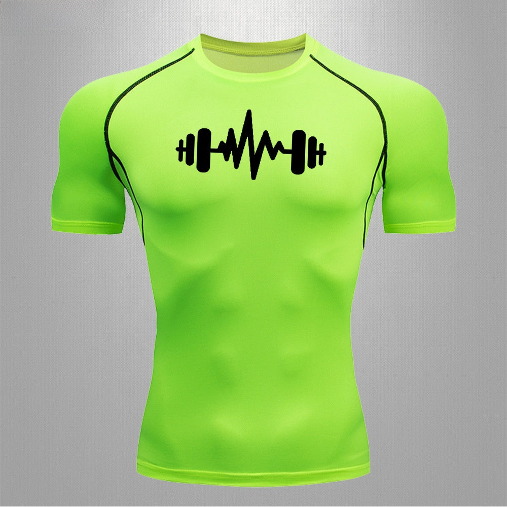 Mens Fitness Quick-Dry T-Shirt