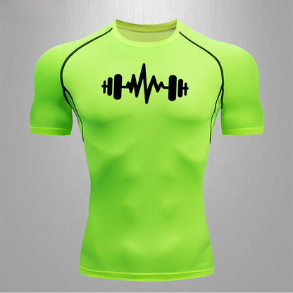 Mens Fitness Quick-Dry T-Shirt