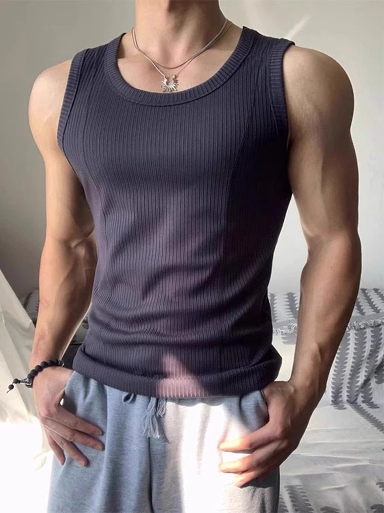 Mens Fitness Sleeveless Shirt