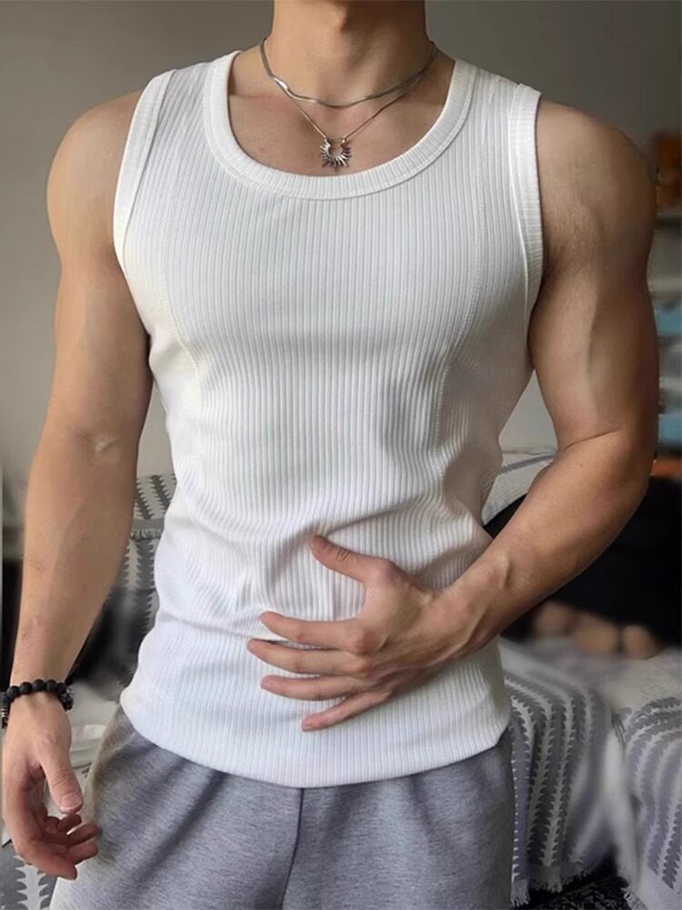 Mens Fitness Sleeveless Shirt