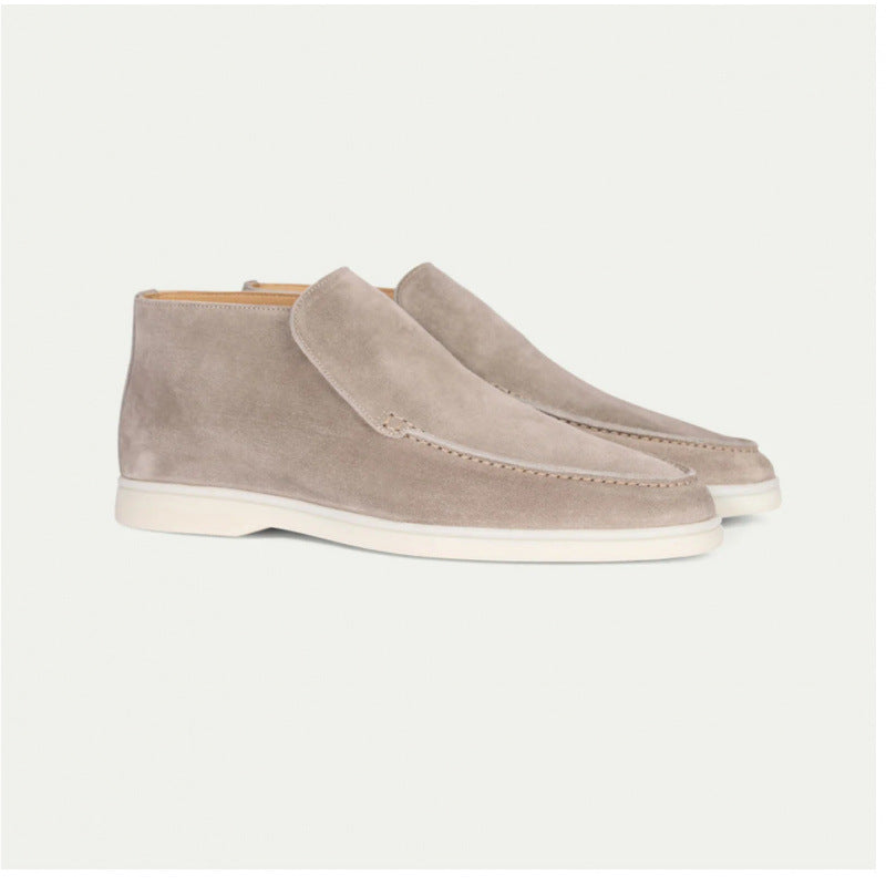Mens Flat Sole Casual Loafers