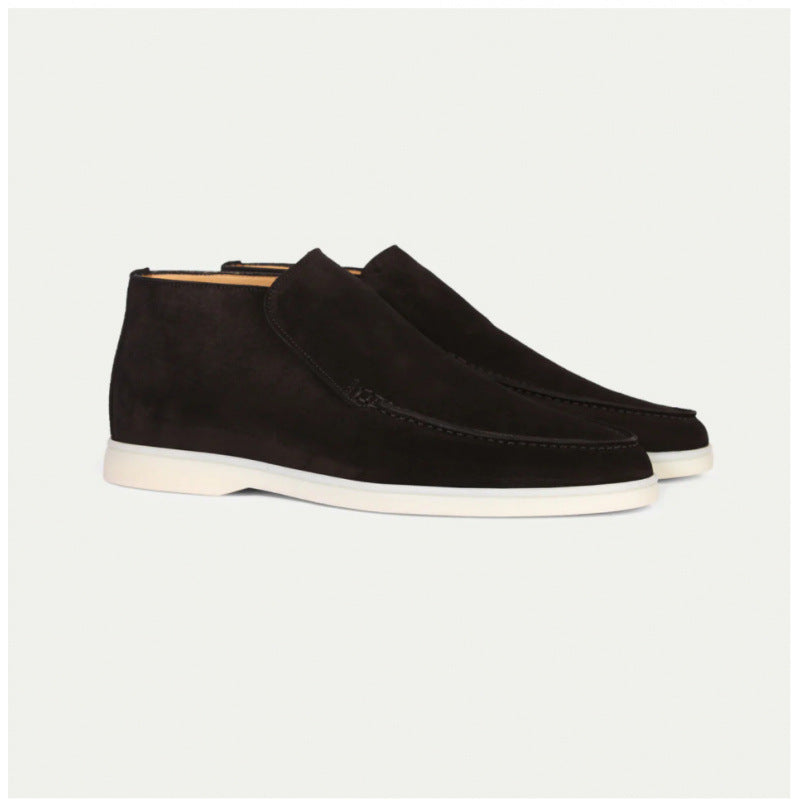 Mens Flat Sole Casual Loafers