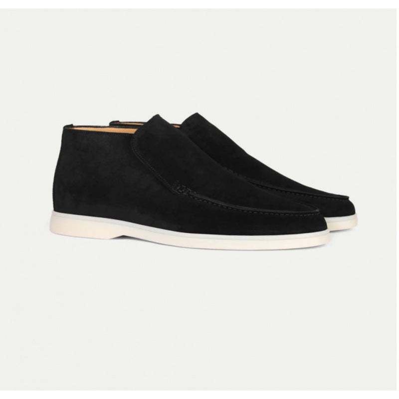 Mens Flat Sole Casual Loafers