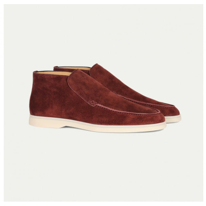 Mens Flat Sole Casual Loafers