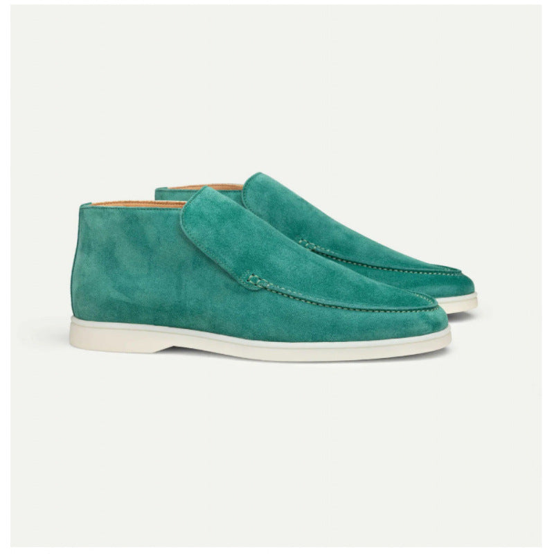 Mens Flat Sole Casual Loafers