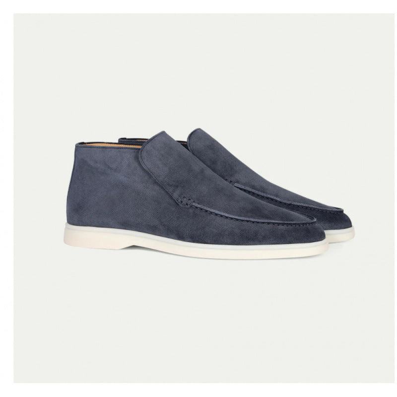 Mens Flat Sole Casual Loafers