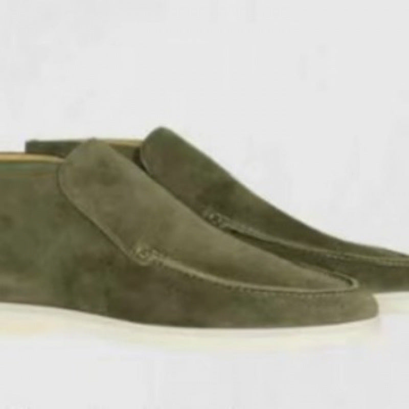 Mens Flat Sole Casual Loafers