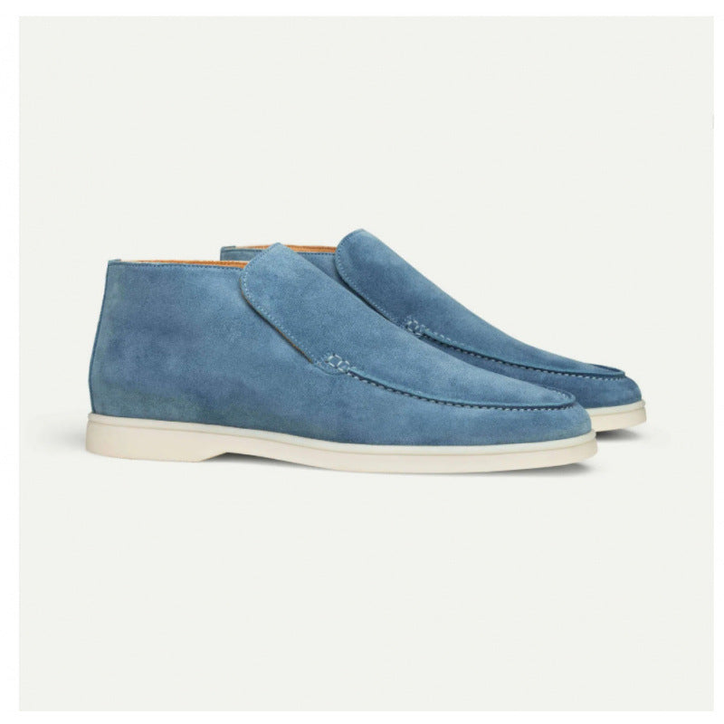 Mens Flat Sole Casual Loafers