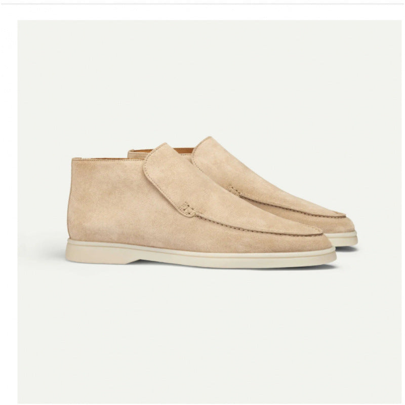 Mens Flat Sole Casual Loafers
