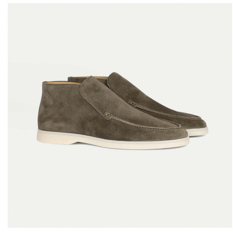 Mens Flat Sole Casual Loafers