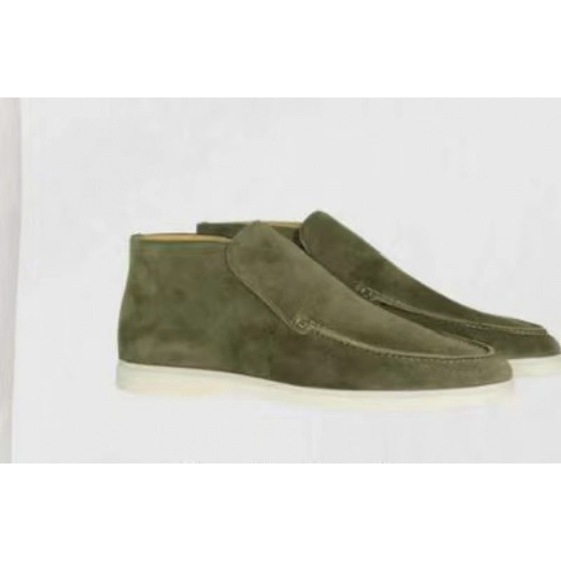 Mens Flat Sole Casual Loafers