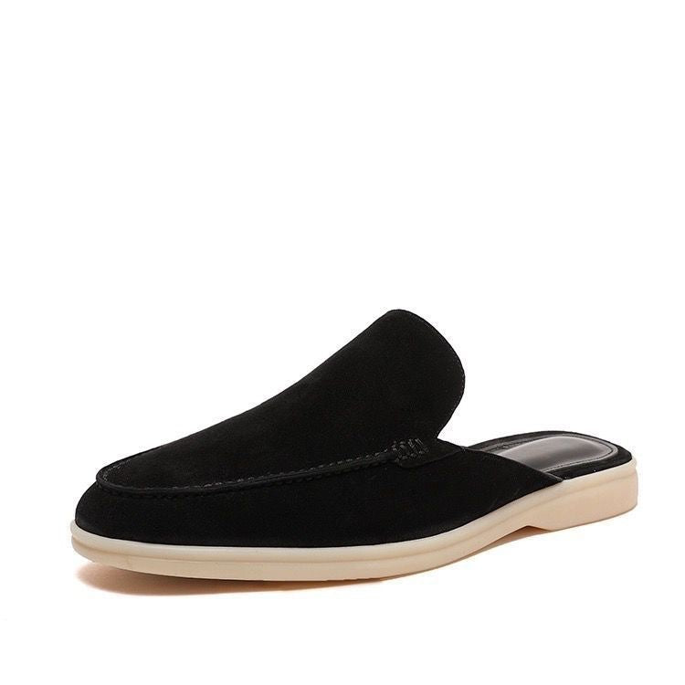 Mens Flat Sole Slip On Slippers