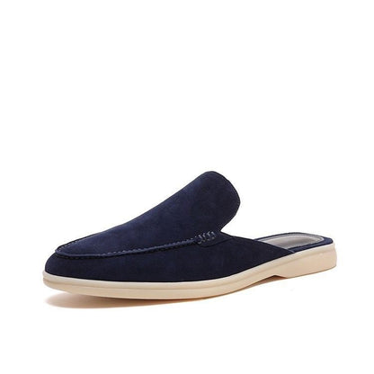 Mens Flat Sole Slip On Slippers