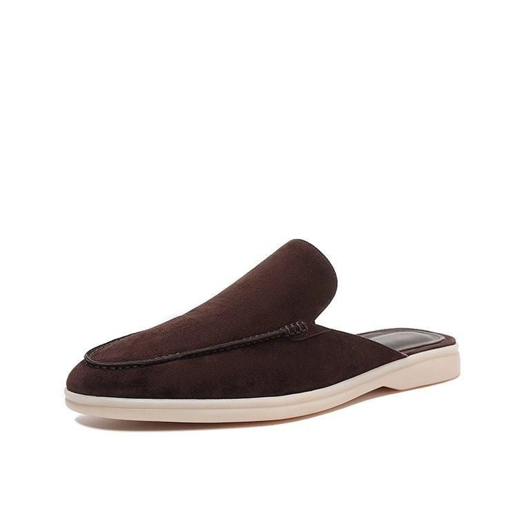 Mens Flat Sole Slip On Slippers
