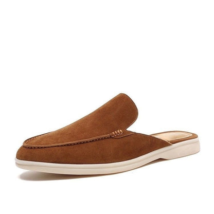 Mens Flat Sole Slip On Slippers