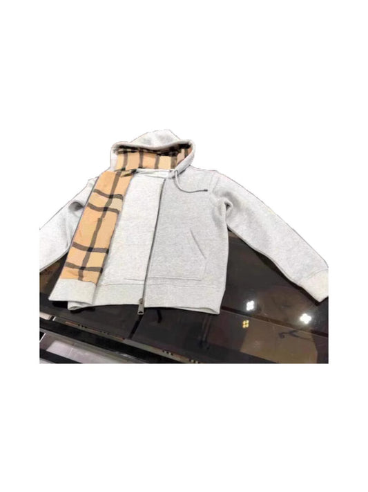 Mens Fleece Lined Hooded Cardigan