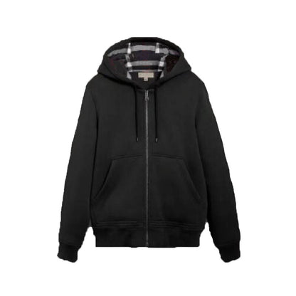 Mens Fleece Lined Hooded Cardigan